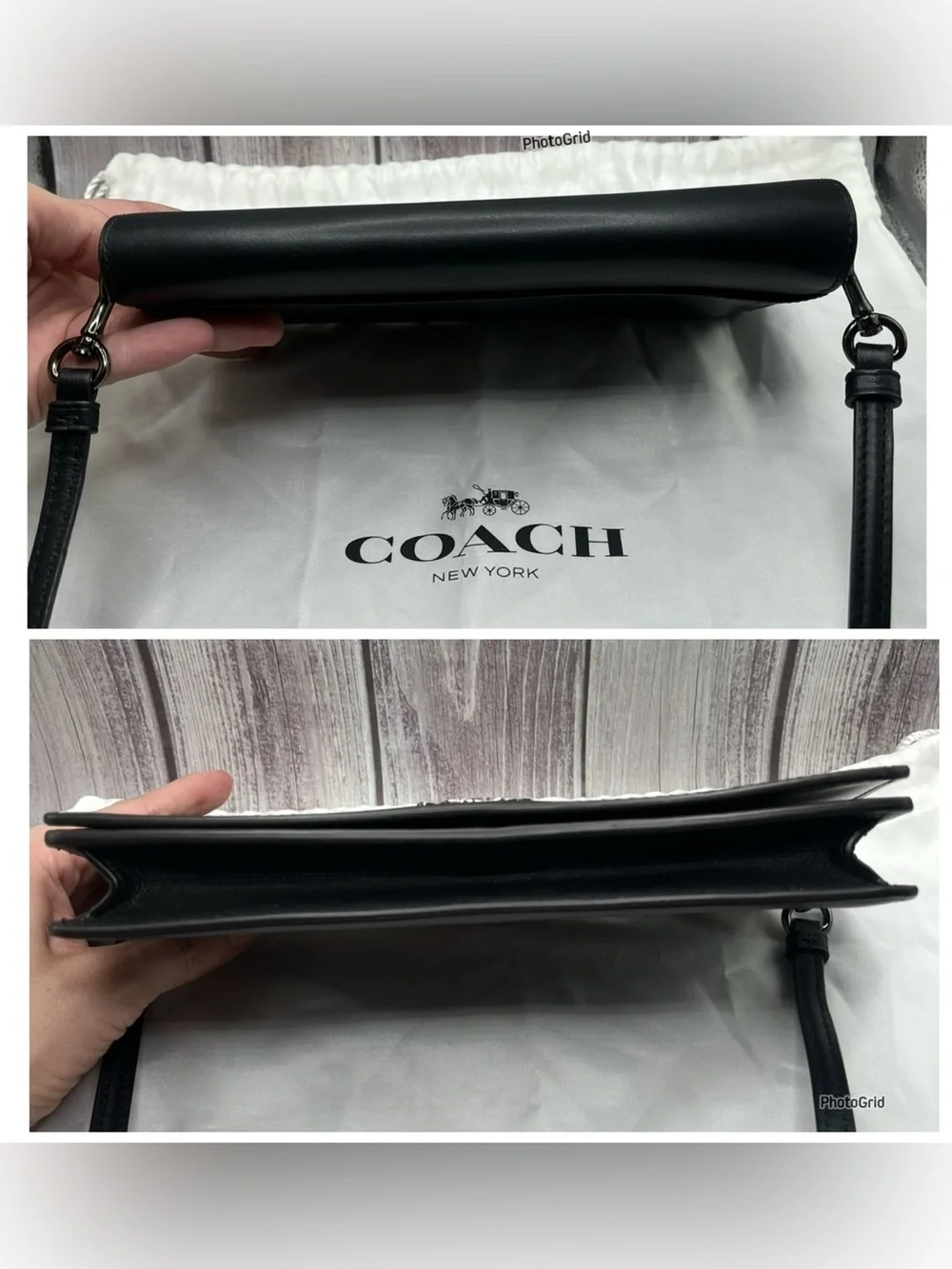 COACH x SELENA GOMEZ Limited Edition Hayden Bunny Foldover Crossbody Clutch